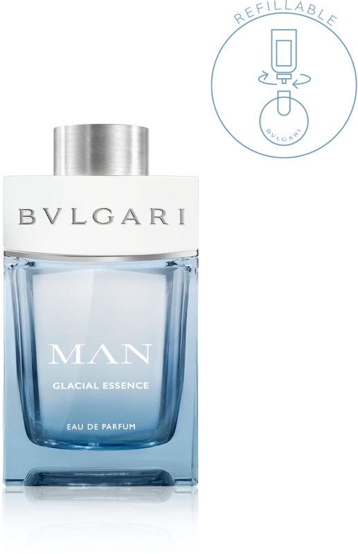 BVLGARI Bvlgari Man Glacial Essence Eau de Parfum reincarcabil pentru bărbați 100 ml