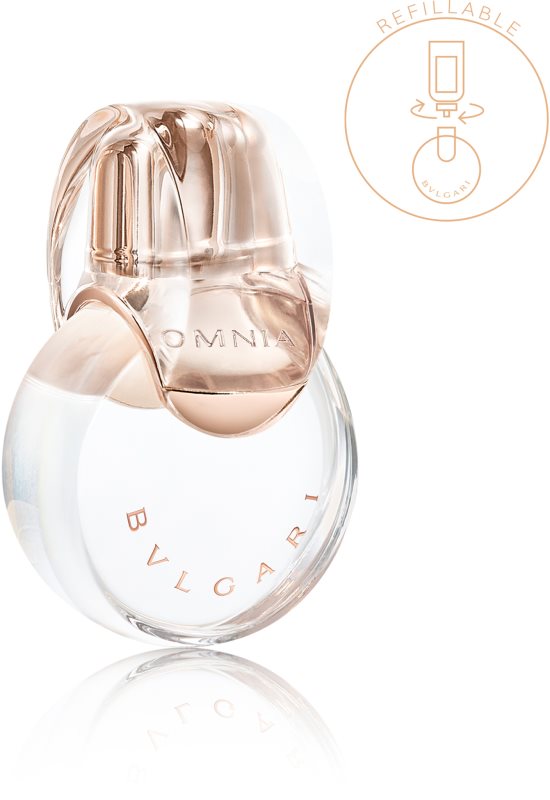 BVLGARI Omnia Crystalline Eau de Toilette reincarcabil pentru femei