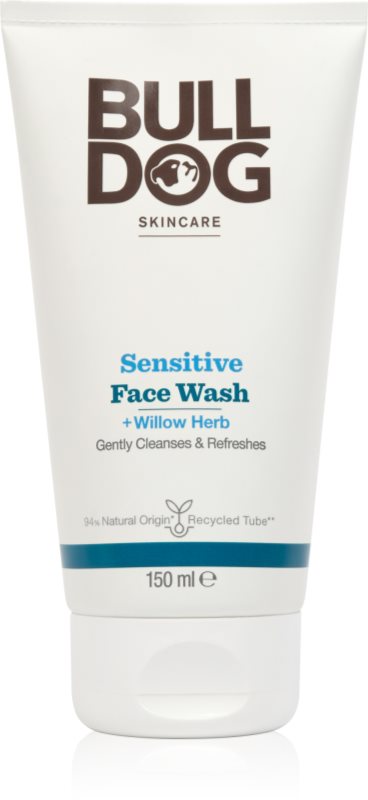 Bulldog Sensitive Face Wash gel de curățare faciale 150 ml