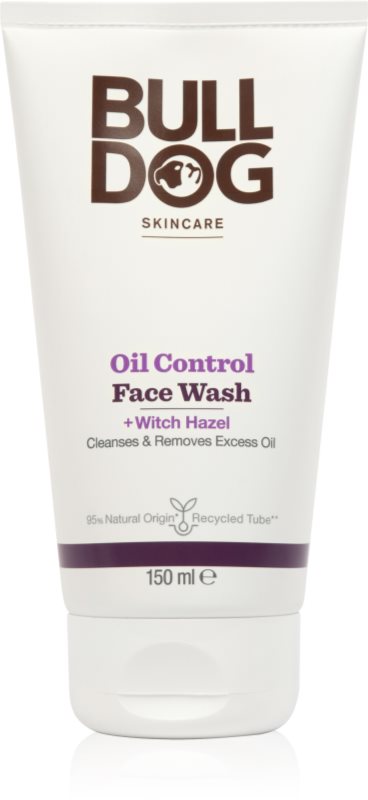 Bulldog Oil Control Face Wash gel de curățare faciale 150 ml