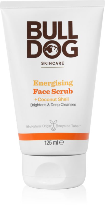 Bulldog Energising Face Scrub exfoliant facial revigorant pentru barbati 125 ml