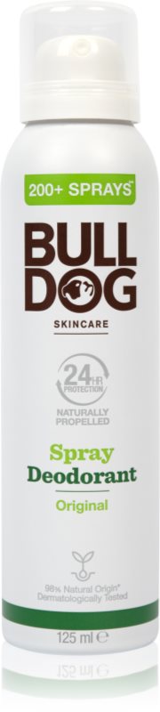 Bulldog Original Spray Deodorant Deodorant Spray fara continut de aluminiu 125 ml