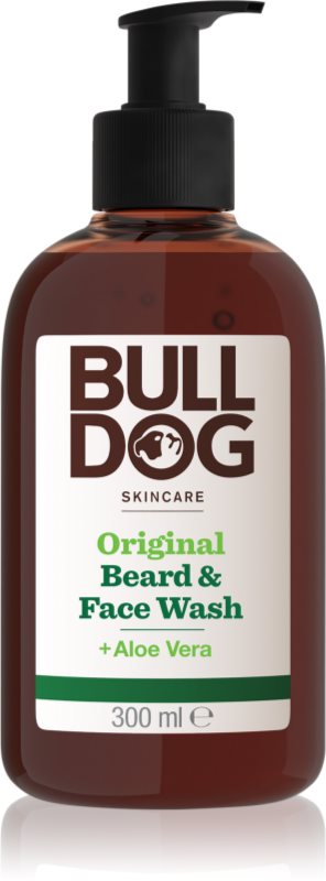 Bulldog Original Beard & Face Wash gel de curățare pentru barbati 2in1 300 ml