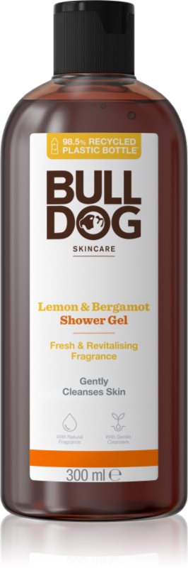 Bulldog Lemon & Bergamot Shower Gel gel de duș pentru barbati 300 ml