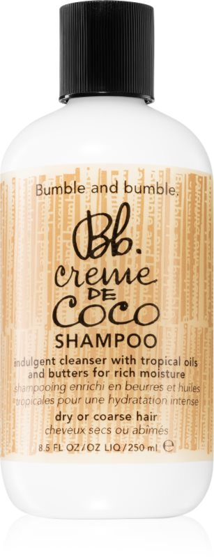 Bumble and bumble Creme De Coco Shampoo sampon hidratant cu fir gros, aspru și uscat