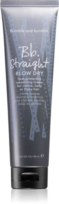 Bumble and bumble Straight Blow Dry cremă protectoare pentru par cu efect de netezire 150 ml
