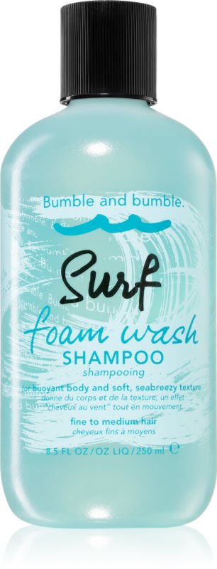 Bumble and bumble Surf Foam Wash Shampoo șampon pentru utilizare zilnică cu efect de plajă 250 ml