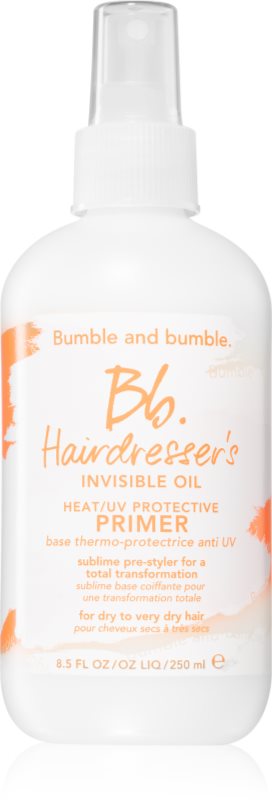 Czech Republic product data sample: Bumble and bumble Hairdresser's Invisible Oil Heat/UV Protective Primer 250 ml