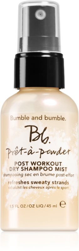 Bumble and bumble Pret-À-Powder Post Workout Dry Shampoo Mist șampon uscat înviorător Spray