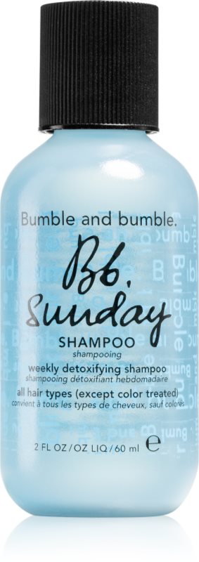 Bumble and bumble Bb. Sunday Shampoo șampon detoxifiant pentru curățare