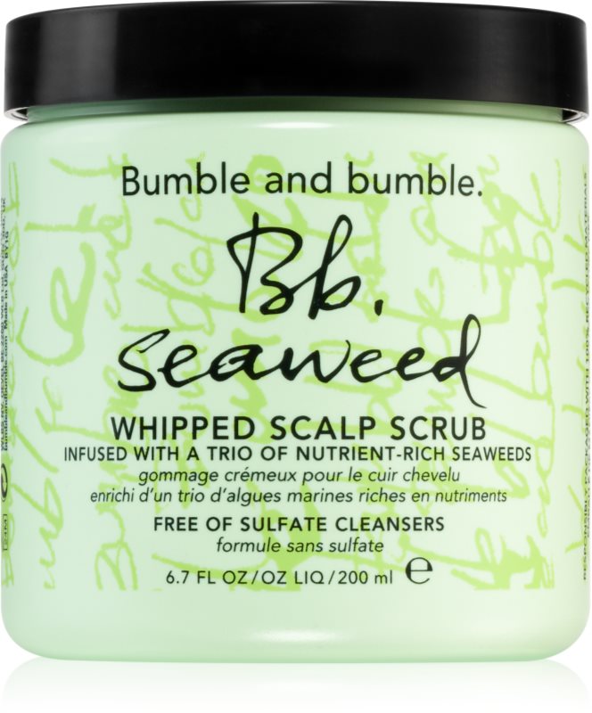 Bumble and bumble Seaweed Whipped Scalp Scrub Exfoliant pentru scalp cu extracte de alge marine 200 ml