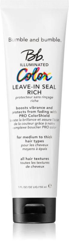 Bumble and bumble Bb. Illuminated Color Leave-In Seal Rich ingrijire leave-in pentru păr vopsit 150 ml