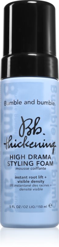 Bumble and bumble Thickening High Drama Styling Foam spumă de coafat pentru definirea și forma coafurii 150 ml
