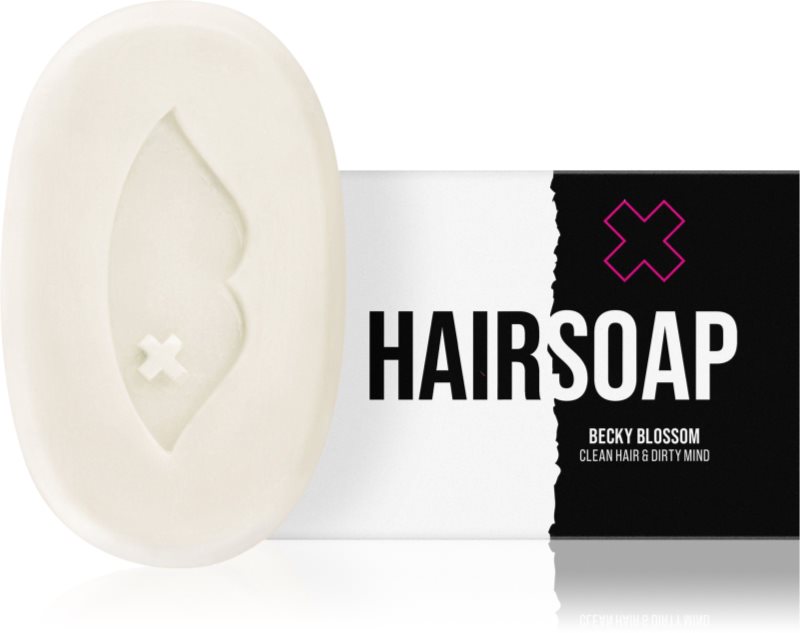 BusyB Clean Hair & Dirty Mind Becky Blossom șampon solid cu arome florale 70 g
