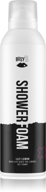 BusyB Lily Lemon Shower Foam spumă pentru duș 200 ml