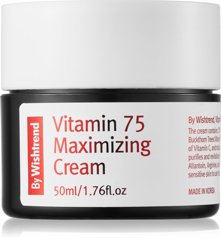 By Wishtrend Vitamin 75 cremă hidratantă pentru zi și noapte 50 ml