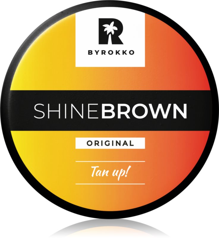 BYROKKO Shine Brown Tan Up! agent pentru accelerarea și prelungirea bronzării 200 ml