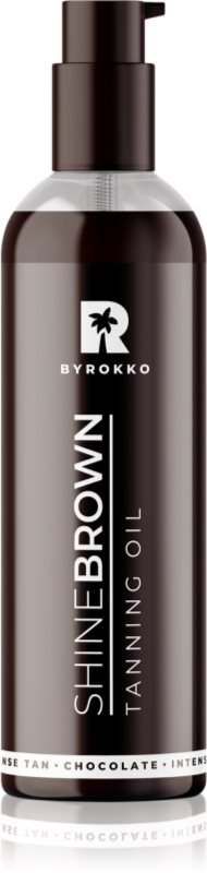 BYROKKO Shine Brown Tanning Oil agent pentru accelerarea și prelungirea bronzării 145 ml