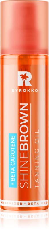 BYROKKO Shine Brown Beta Carotene ulei pentru plaja 150 ml