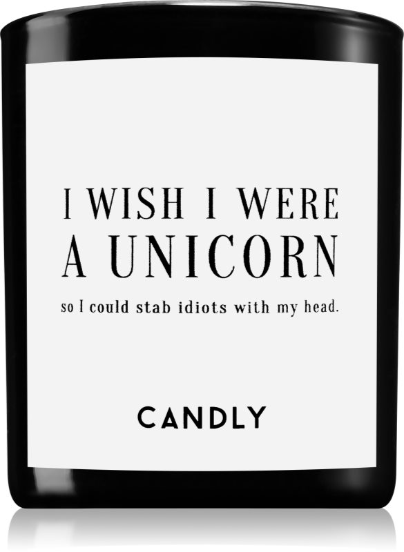 Candly & Co. I wish i were a unicorn lumânare parfumată 250 g