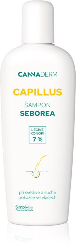 Cannaderm Capillus Seborea Shampoo sampon pe baza de plante pentru scalp iritat 150 ml