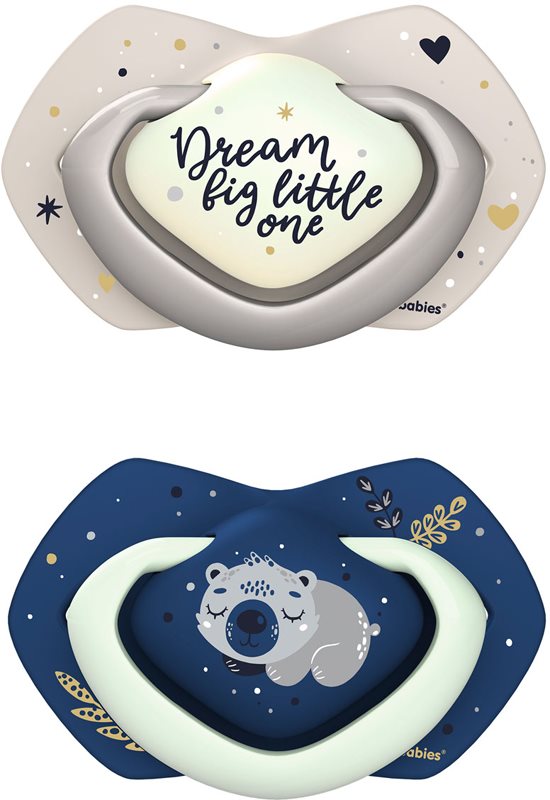 Canpol babies Light Touch Sleepy Koala suzetă 0-6m Blue 2 buc