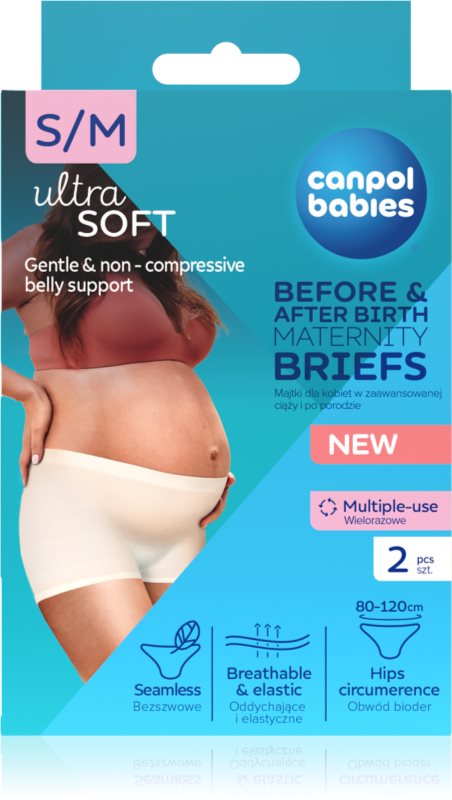 Canpol babies Maternity Briefs chiloți pentru sarcină și post-partum 2 in 1