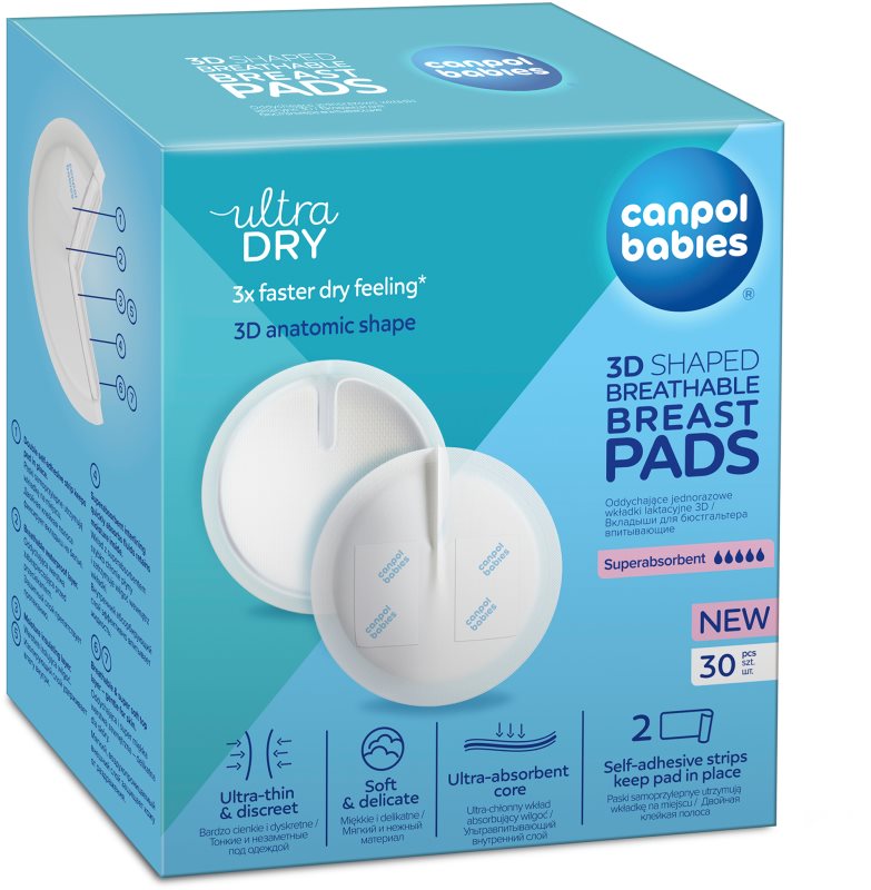 Canpol babies Breast Pads inserții de unică folosință pentru sutien 30 buc