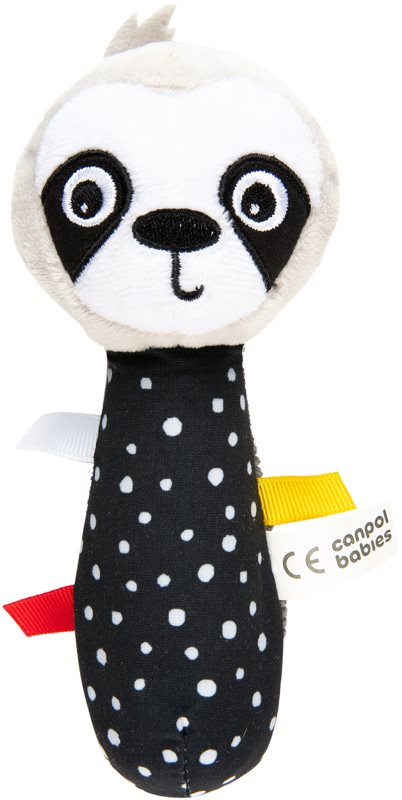 Canpol babies BabiesBoo Sensory Toy with Squeaker jucărie fluierătoare Sloth 1 buc