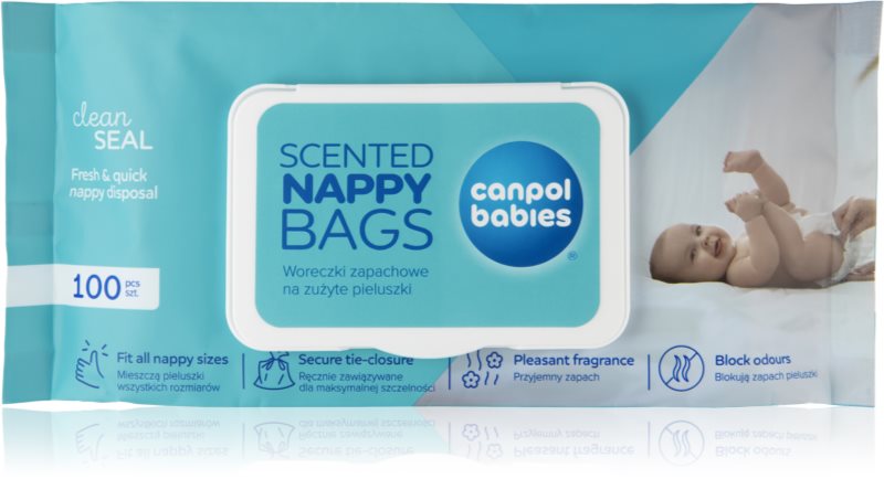Canpol babies Scented Nappy Bags saci pentru scutece 100 buc