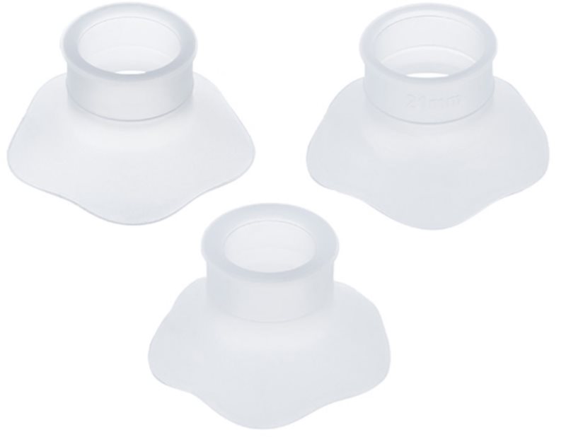 Canpol babies SmartSense inserții de rezervă din silicon pentru pompa de sân 17/19/21mm 3 buc
