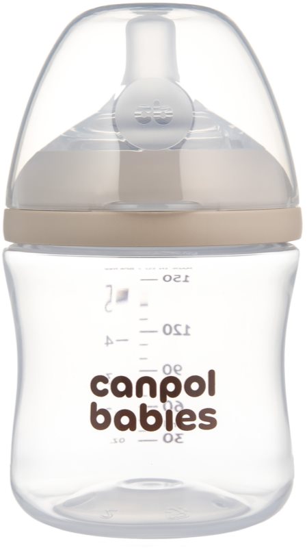 Canpol babies Natural Shape biberon anticolici 0m+ 150 ml