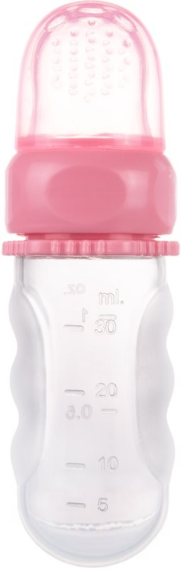 Canpol babies Dishes & Cutlery sită pentru alimentare 6m+ Silicone Pink 1 buc