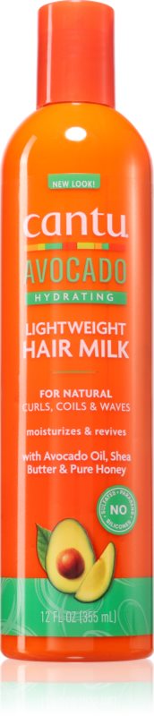 CANTU Avocado Hydrating Hair Milk loțiune hidratantă pentru păr cu avocado 355 ml