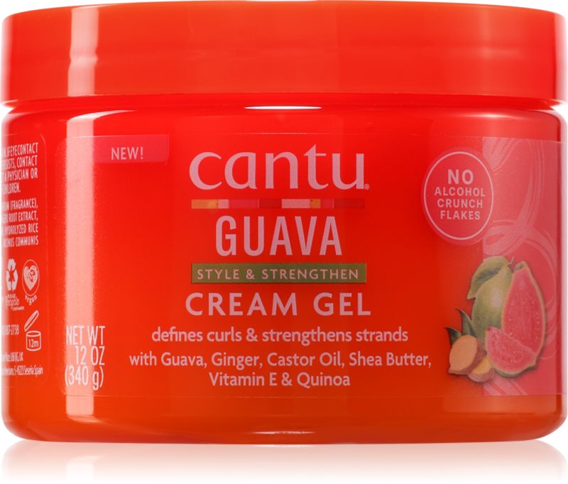 CANTU Guava Cream Gel crema de par pentru păr creț 340 g