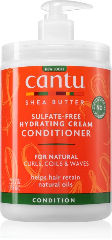 CANTU Shea Butter Hydrating Cream Conditioner balsam cremă pentru păr pentru hidratare intensa