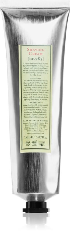 Captain Fawcett Expedition Reserve cremă pentru bărbierit pentru barbati 150 ml