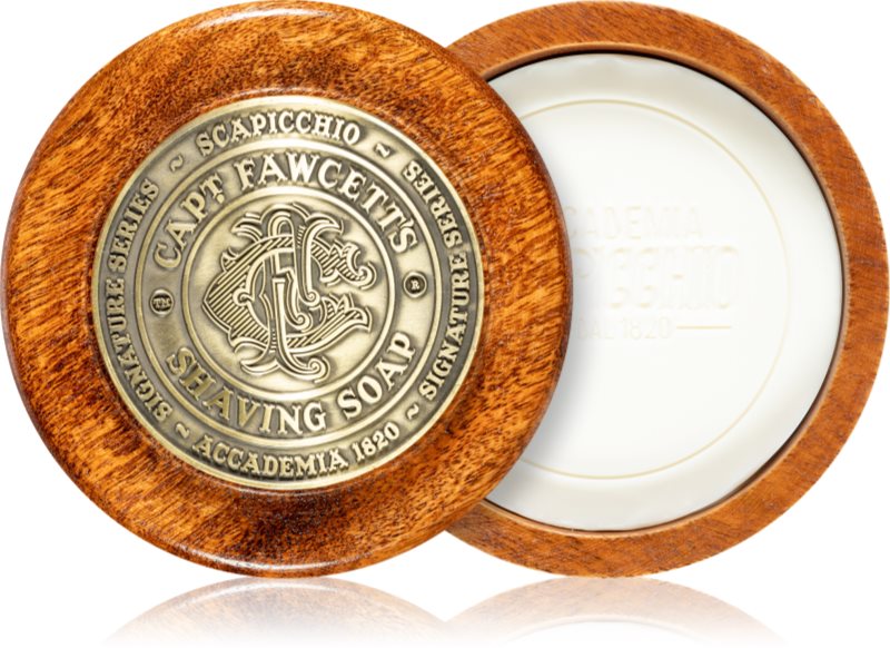 Captain Fawcett Shaving Sciapicchio Soap săpun pentru bărbierit + carcasă pentru bărbați 110 g