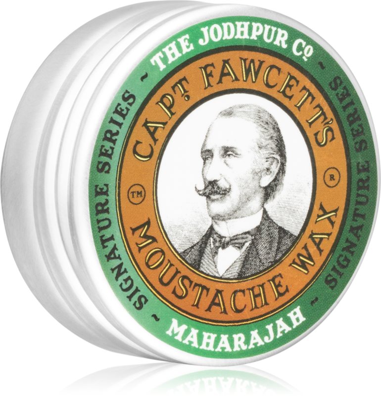 Captain Fawcett Moustache Wax Maharajah ceara pentru mustata pentru bărbați 15 ml