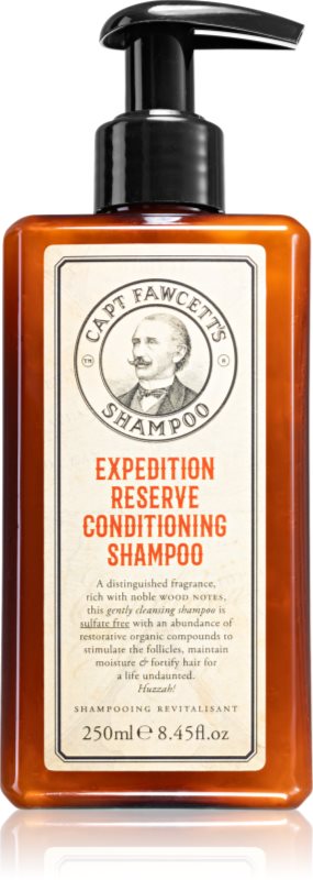 Captain Fawcett Shampoo Expedition Reserve șampon de protecție și hidratare
