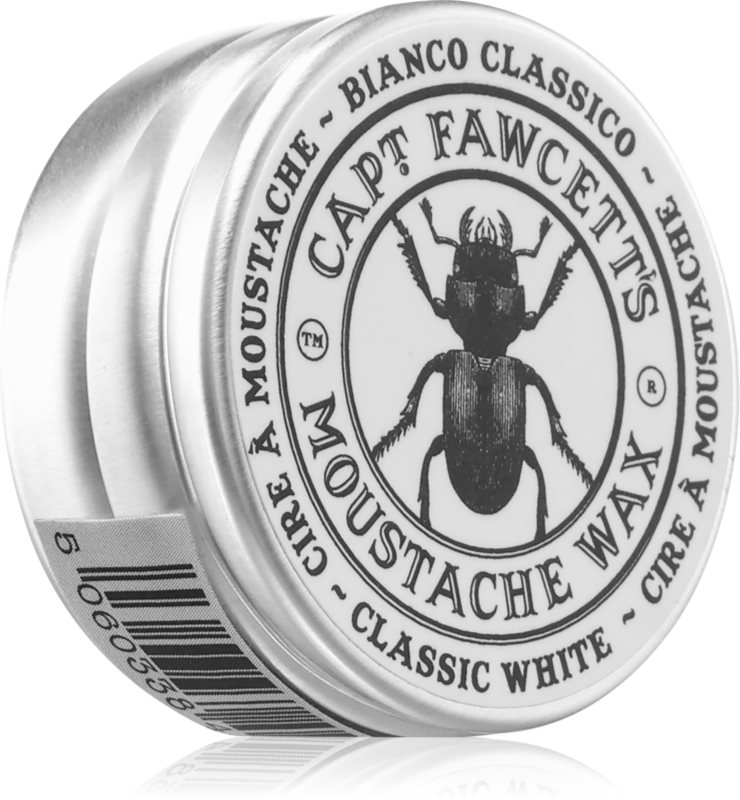 Captain Fawcett Moustache Wax Bianco Classico ceara pentru mustata 15 ml