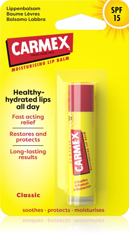 Carmex Classic balsam pentru buze cu efect hidratant SPF 15 4.25 g