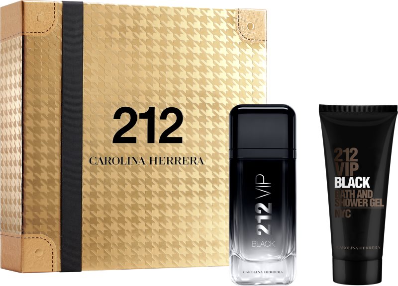 CAROLINA HERRERA 212 VIP Black set cadou pentru bărbați 1 buc
