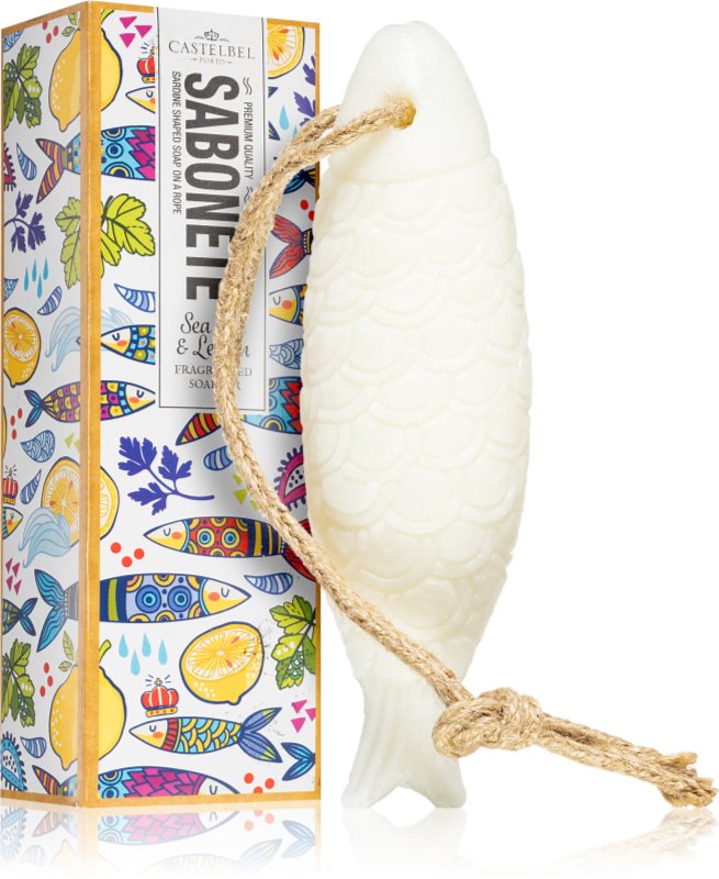 Castelbel Sardine Sea Salt & Lemon săpun solid 80 g