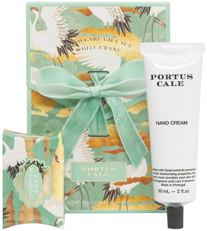 Castelbel Portus Cale White Crane set cadou de maini
