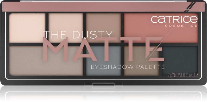 Catrice The Dusty Matte paletă cu farduri de ochi 9 g