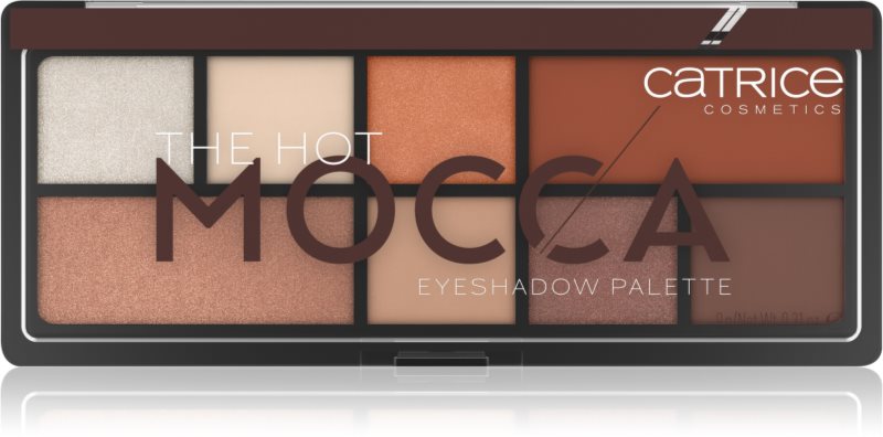Catrice The Hot Mocca paletă cu farduri de ochi 9 g