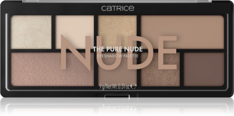 Catrice The Pure Nude paletă cu farduri de ochi 9 g