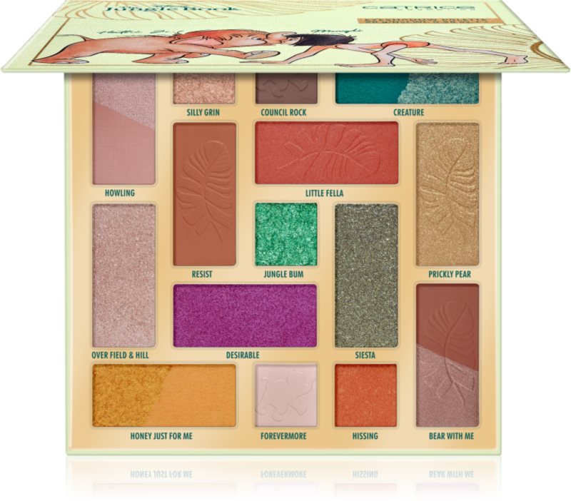 Catrice Disney The Jungle Book paletă cu farduri de ochi culoare 020 Stay In The Jungle 28 g