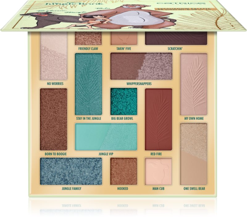 Catrice Disney The Jungle Book paletă cu farduri de ochi culoare 030 Mother Nature's Recipes 28 g